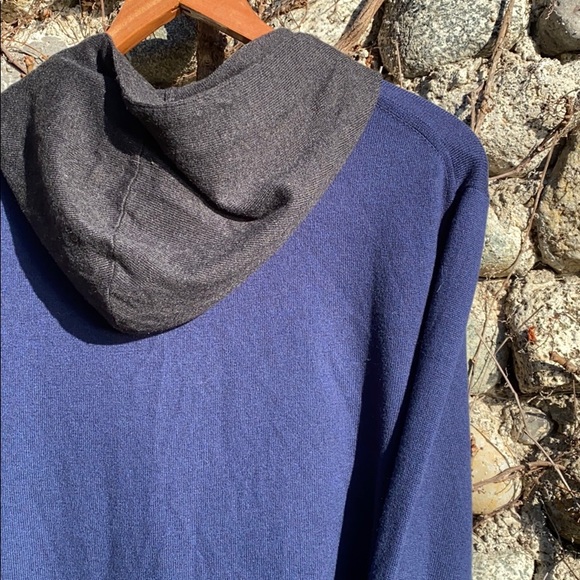 Banana republic cotton/wool blend hoodie men’s XL - Picture 5 of 5